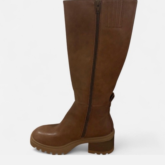 Seychelles Cognac Brown Knee High Platform Lug Sole Boots (brand new) - Picture 4 of 6
